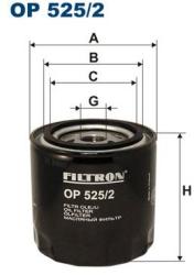FILTRON Filtru ulei FILTRON OP 525/2 (OP 525/2) - automobilus