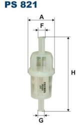 FILTRON filtru combustibil FILTRON PS 821 (PS 821) - automobilus