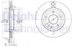 DELPHI Disc frana DELPHI BG3709 (BG3709) - automobilus