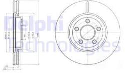 DELPHI Disc frana DELPHI BG3704 (BG3704) - automobilus