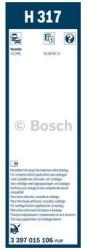 Bosch lamela stergator BOSCH 3 397 015 106 - automobilus