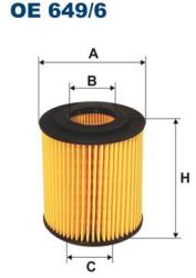 FILTRON Filtru ulei FILTRON OE 649/6 (OE 649/6) - automobilus