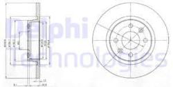 DELPHI Disc frana DELPHI BG4045 (BG4045) - automobilus