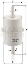 Mann-filter filtru combustibil MANN-FILTER WK 4002 - automobilus