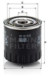 Mann-filter Filtru ulei MANN-FILTER W 815/5 (W 815/5) - automobilus