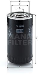 Mann-filter Filtru ulei MANN-FILTER W 950/26 (W 950/26) - automobilus