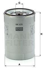 Mann-filter filtru combustibil MANN-FILTER WK 1070 x (WK 1070 x) - automobilus