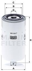 Mann-filter filtru combustibil MANN-FILTER WK 9047 (WK 9047) - automobilus
