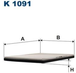 FILTRON Filtru, aer habitaclu FILTRON K 1091 (K 1091)