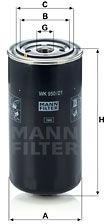 Mann-filter filtru combustibil MANN-FILTER WK 950/21 (WK 950/21) - automobilus