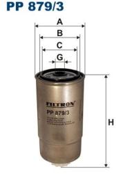 FILTRON filtru combustibil FILTRON PP 879/3 (PP 879/3) - automobilus