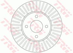 TRW Disc frana TRW DF6430 (DF6430) - automobilus