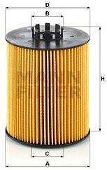 Mann-filter Filtru ulei MANN-FILTER HU 12 015 x (HU 12 015 x) - automobilus