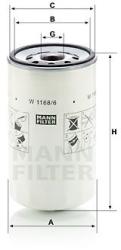 Mann-filter Filtru ulei MANN-FILTER W 1168/6 (W 1168/6) - automobilus