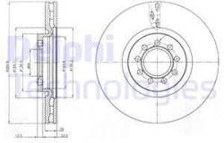 DELPHI Disc frana DELPHI BG4101 (BG4101) - automobilus