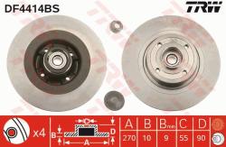 TRW Disc frana TRW SINGLE DF4414BS (DF4414BS)
