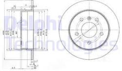 DELPHI Disc frana DELPHI BG3710 (BG3710) - automobilus