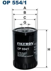 FILTRON Filtru ulei FILTRON OP 554/1 (OP 554/1) - automobilus