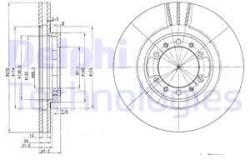 DELPHI Disc frana DELPHI BG3099 (BG3099) - automobilus
