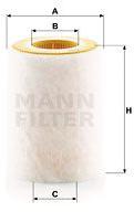 Mann-filter Filtru aer MANN-FILTER C 1036/2 (C 1036/2) - automobilus