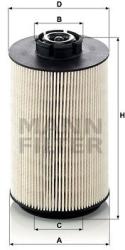 Mann-filter filtru combustibil MANN-FILTER PU 1058 x (PU 1058 x) - automobilus