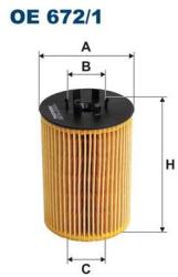 FILTRON Filtru ulei FILTRON OE 672/1 (OE 672/1) - automobilus