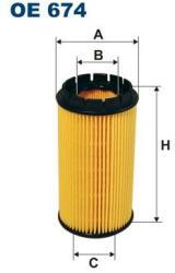 FILTRON Filtru ulei FILTRON OE 674 (OE 674) - automobilus