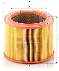 Mann-filter Filtru aer MANN-FILTER C 1760/1 (C 1760/1) - automobilus