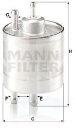 Mann-filter filtru combustibil MANN-FILTER WK 711/1 (WK 711/1) - automobilus