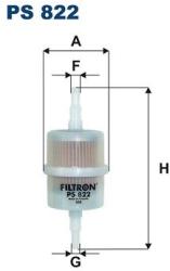 FILTRON filtru combustibil FILTRON PS 822 (PS 822) - automobilus