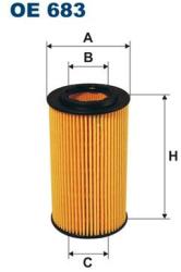 FILTRON Filtru ulei FILTRON OE 683 (OE 683) - automobilus