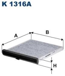 FILTRON Filtru, aer habitaclu FILTRON K 1316A (K 1316A)