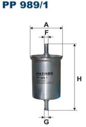 FILTRON filtru combustibil FILTRON PP 989/1 (PP 989/1) - automobilus