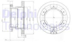 DELPHI Disc frana DELPHI BG9069 (BG9069) - automobilus