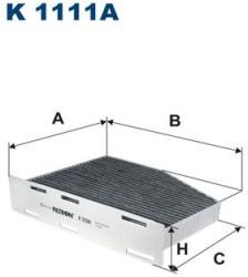 FILTRON Filtru, aer habitaclu FILTRON K 1111A (K 1111A)