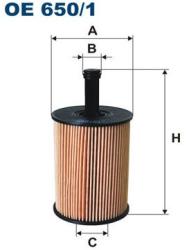 FILTRON Filtru ulei FILTRON OE 650/1 (OE 650/1) - automobilus