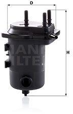 Mann-filter filtru combustibil MANN-FILTER WK 939/8 x (WK 939/8 x) - automobilus