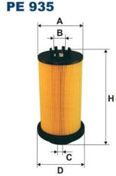 FILTRON filtru combustibil FILTRON PE 935 (PE 935) - automobilus
