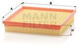 Mann-filter Filtru aer MANN-FILTER C 2493 (C 2493) - automobilus
