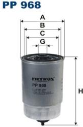FILTRON filtru combustibil FILTRON PP 968 (PP 968) - automobilus