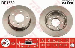 TRW Disc frana TRW DF1539 (DF1539) - automobilus