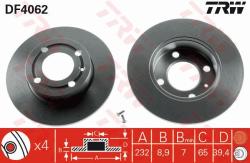 TRW Disc frana TRW DF4062 (DF4062) - automobilus