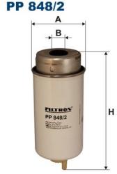 FILTRON filtru combustibil FILTRON PP 848/2 (PP 848/2)