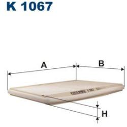 FILTRON Filtru, aer habitaclu FILTRON K 1067 - automobilus