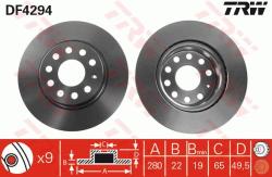 TRW Disc frana TRW DF4294 (DF4294)