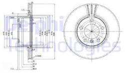 DELPHI Disc frana DELPHI BG3043 (BG3043) - automobilus