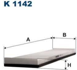 FILTRON Filtru, aer habitaclu FILTRON K 1142 (K 1142)
