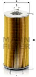 Mann-filter Filtru ulei MANN-FILTER H 12 110/3 - automobilus