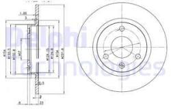 DELPHI Disc frana DELPHI BG2355 (BG2355) - automobilus