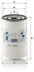 Mann-filter filtru combustibil MANN-FILTER WDK 11 001 (WDK 11 001) - automobilus